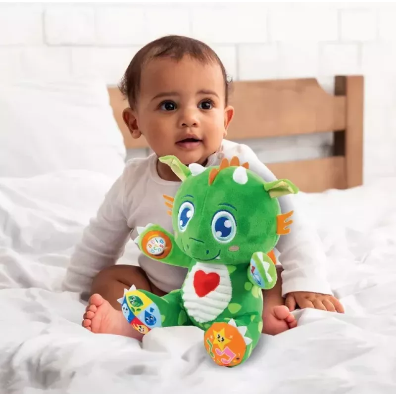 Clementoni Baby Freundlicher Drache Interaktives Lernspielzeug - Polnische Sprache - 50938