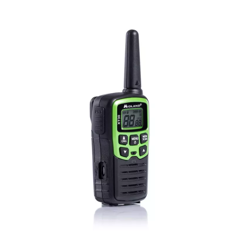 Midland XT30 2x PMR446 Funkgeräte-Set Grün
