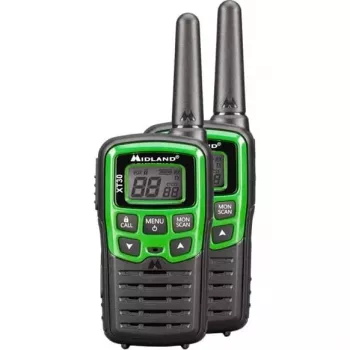 Midland XT30 2x PMR446 Funkgeräte-Set Grün