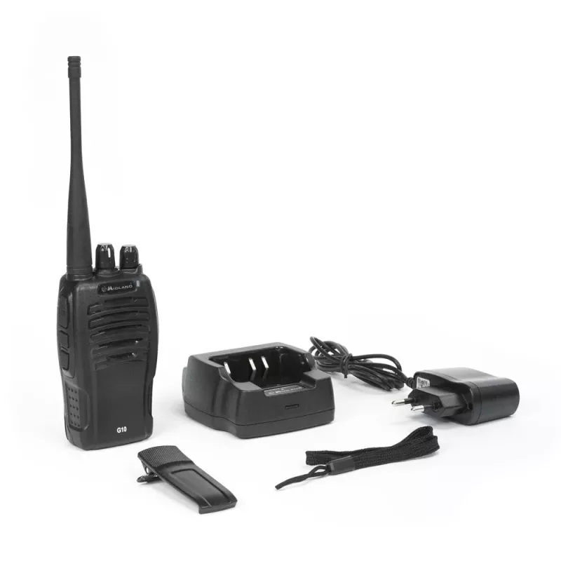 Midland G10 Pro PMR446 Funkgerät, Einzelgerät