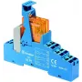 Finder FIN 48.P5.7 24V - Koppelrelais - Push-In 2 Wechsler 24 V DC