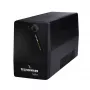 TECNOWARE USV ERA PLUS 600 SCHUKO Line-Interactive 600VA/360W, 12V 7Ah Akku, 2 Schuko-Steckdosen, USB, Schwarz