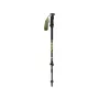Escape Poles Carbon XT Tour ai GABEL - 3-teiliger Carbon-Trekkingstock, 66-142 cm, 218 g, Schwarz/Rot/Gelb