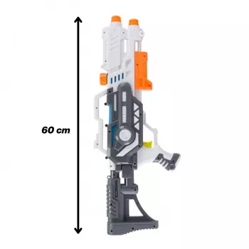 Koala Games G2479 Wasserpistole mit 2 Düsen 60,5 cm