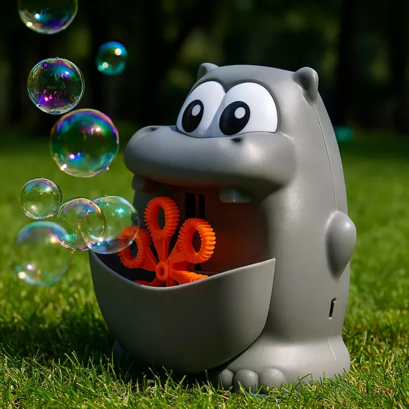 Koala Games G2495 Frosch & Nilpferd Seifenblasenmaschine (Zufällige Farbe)