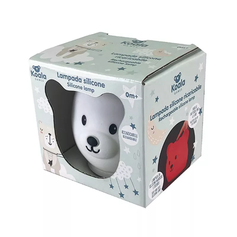 Koala Games G2535 Bär wiederaufladbare Silikonlampe