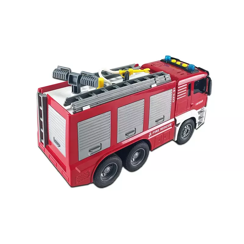 Koala Games G2594 Feuerwehr-Spielzeugauto, reibungsbetrieben, mit Licht und Sound