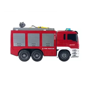 Koala Games G2594 Feuerwehr-Spielzeugauto, reibungsbetrieben, mit Licht und Sound