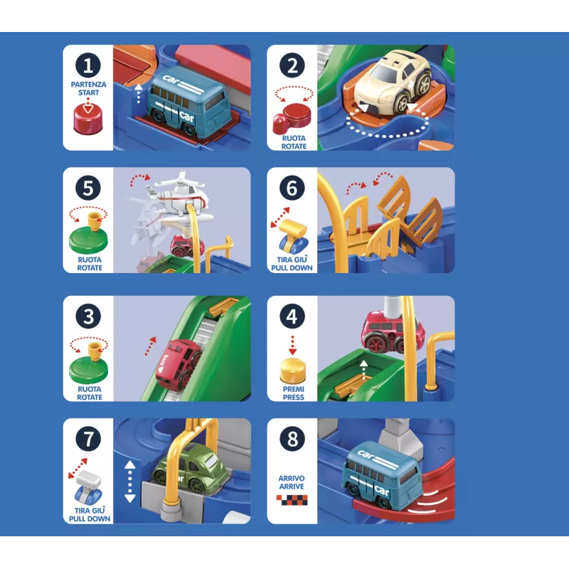 Koala Games G2606 Montessori Selbstlern-Bahn