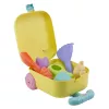 Koala Games G2670 Beach Trolley mit Zubehör - 7-teiliges Sandspielset für Kleinkinder, mehrfarbig