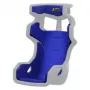 Sabelt SRX-1 Pads Kit Ersatz-Helmpolster 20 mm Schaumstoff Royal Blue