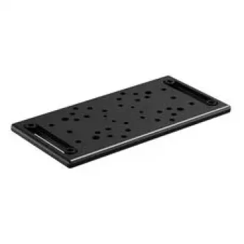 SABELT SIM RACING Sabelt Shifter Plate, Aluminiumplatte, einfache Montage - Schwarz