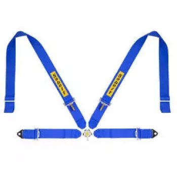 SABELT SIM RACING Sabelt Sim Racing-Gurte, 4-Punkt-Gurt, verstellbar, kompatibel mit P-, S- und X-Serie - Blau