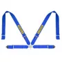 SABELT SIM RACING Sabelt Sim Racing-Gurte, 4-Punkt-Gurt, verstellbar, kompatibel mit P-, S- und X-Serie - Blau