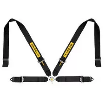 SABELT SIM RACING Sim Seatbelts Kit, 4-Punkt-Gurt, mit Montagesatz, kompatibel mit P-, S- und X-Serie - Schwarz