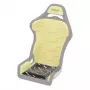 SABELT SIM RACING Sim Foam Pro Kit Sitzpolster, formstabil, ergonomisch, 40x50 cm - Schwarz