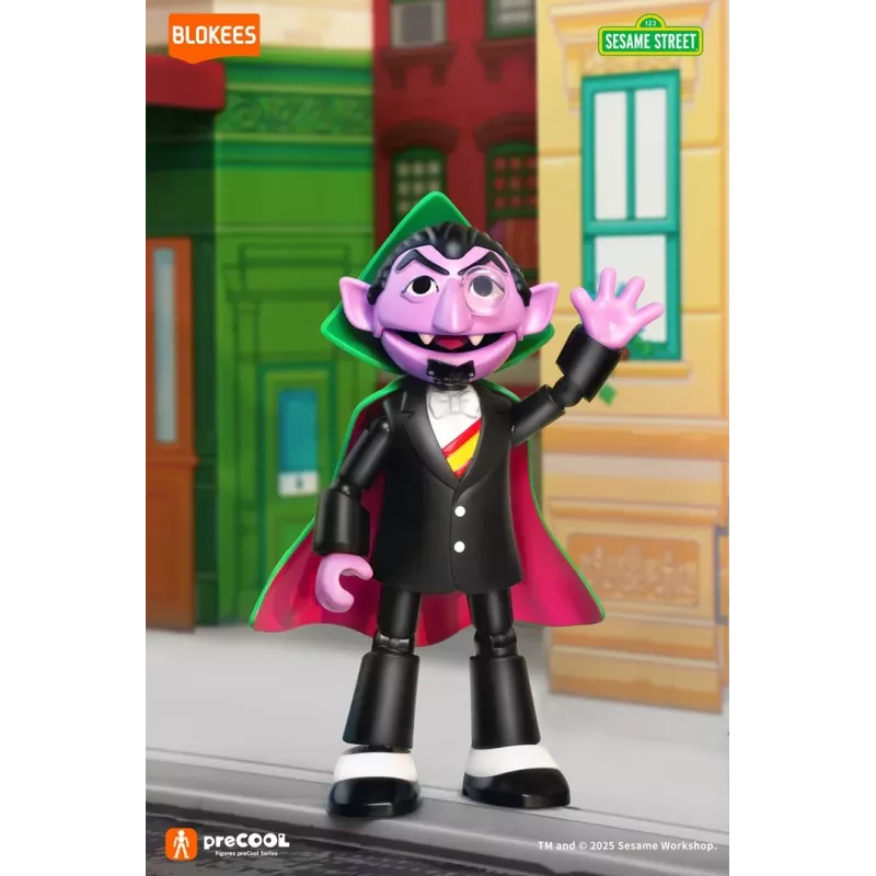 BLOKEES SESAME STREET FIGURES preCOOL S1 - COUNT VON COUNT Sammelfigur zum Bauen