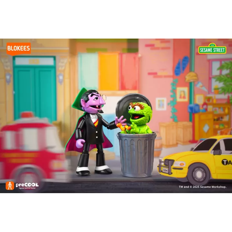 BLOKEES SESAME STREET FIGURES preCOOL S1 - COUNT VON COUNT Sammelfigur zum Bauen