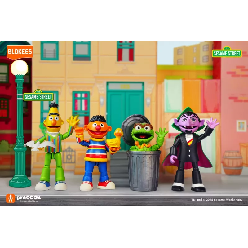 BLOKEES SESAME STREET FIGURES preCOOL S1 - COUNT VON COUNT Sammelfigur zum Bauen