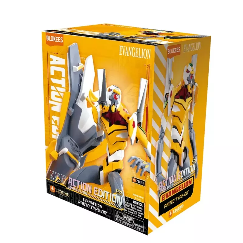 BLOKEES EVANGELION ACTION EDITION - EVANGELION PROTO TYPE 00' Bauklotz Actionfigur Bausatz