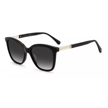 Kate Spade Reena/S 807 Damen-Sonnenbrille - Schwarzer Rahmen, graue Gläser - 53/18/140 mm