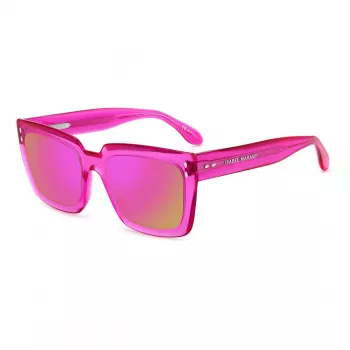 ISABEL MARANT Damen-Sonnenbrille IM0005NS35J Havana Acetat Braun Verlauf 55mm
