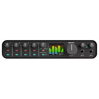MOTU M6 Audio Interface - 6x4 USB-C mit 4 Preamps, 192 kHz