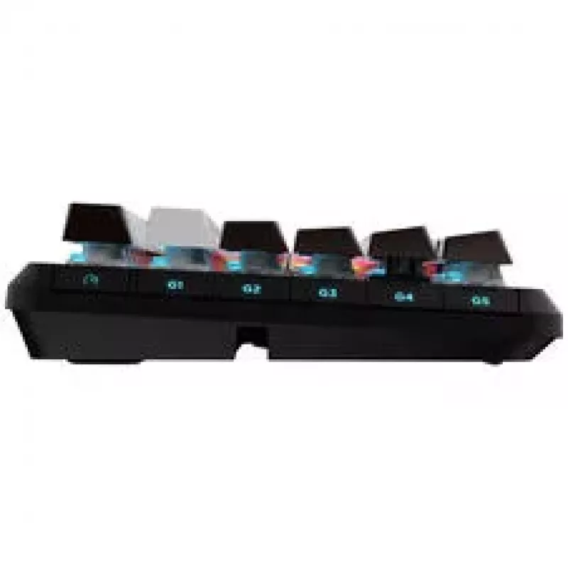 Corsair VANGUARD 96 Gaming-Tastatur, mechanisch, RGB, 8000 Hz - MLX Plasma Switches, ISO (DE), Schwarz/Weiß