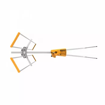 TELEVES Yagi V BIII VHF-Antenne, 5 Elemente, 174-230 MHz, 7,5 dBi, F-Stecker, Außenbereich, Schwarz