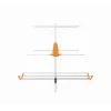 TELEVES Yagi V BIII VHF-Antenne, 5 Elemente, 174-230 MHz, 7,5 dBi, F-Stecker, Außenbereich, Schwarz