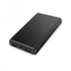 Contact Powerbank 10000mAh 10W mit Kabel USB-A USB-C Schwarz