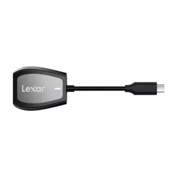 Lexar Dual-Slot SD/microSD Memory Card Reader, USB-C