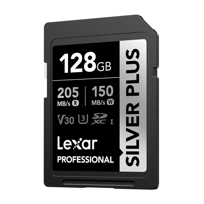 Lexar Professional SILVER PLUS SDXC 128GB Speicherkarte UHS-I U3 V30