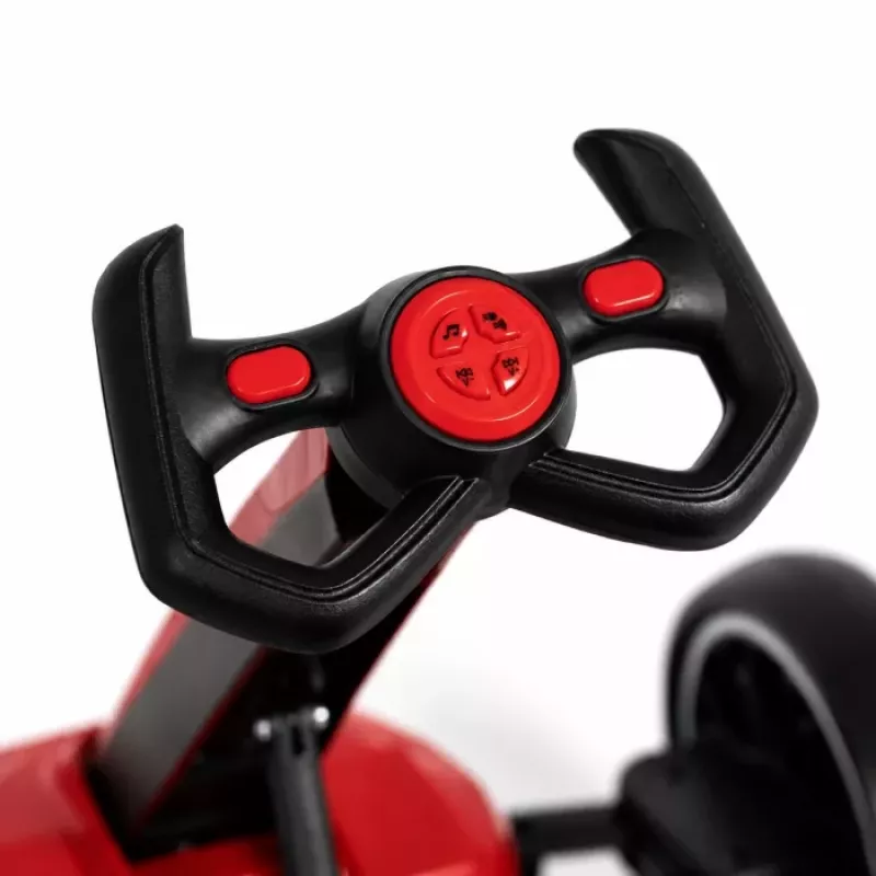 YOUIN e-Kart Red - Hoverboard Go-Kart Aufsatz für 6,5 inch-10 inch Hoverboards