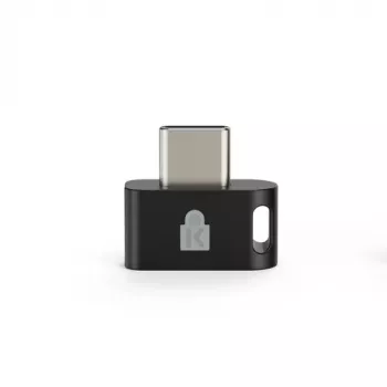 Kensington VeriMark IT 2.0 Fingerprint Reader - USB-A, FIDO2, Windows Hello, Schwarz