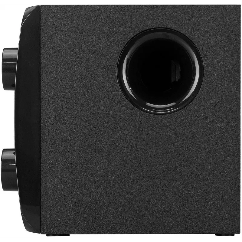 Rampage RMS-G8 25W Tragbarer Bluetooth-Lautsprecher mit RGB-Beleuchtung, TWS, FM-Radio, Schwarz