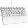 Rampage PLOWERK60 Blue Switch White Mechanical Gaming Keyboard 60% RGB USB-C
