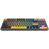 Rampage CYCLONE KNOB RGB 90% Mechanische Tastatur, Outemu Blue Switches, Schwarz