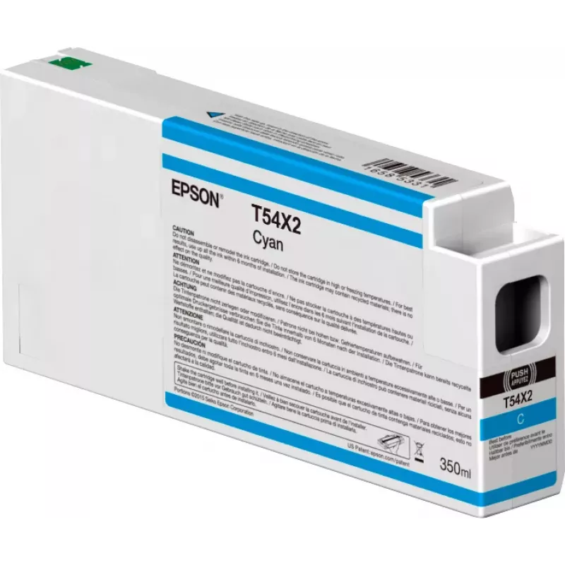 Epson T54X2 Original Cyan Druckerpatrone 350 ml