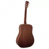 Cort Earth 70 BR Akustikgitarre - Dreadnought, massive Sitka-Fichtendecke, Mahagoni-Boden und -Zargen, Natural Satin