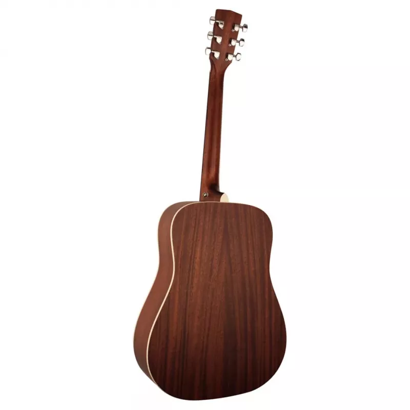 Cort Earth 70 BR Akustikgitarre - Dreadnought, massive Sitka-Fichtendecke, Mahagoni-Boden und -Zargen, Natural Satin