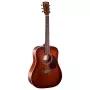 Cort Earth 70 BR Akustikgitarre - Dreadnought, massive Sitka-Fichtendecke, Mahagoni-Boden und -Zargen, Natural Satin