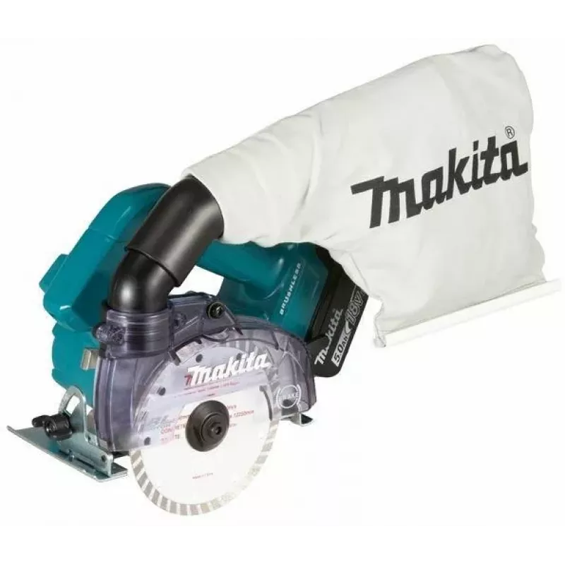 Makita DCC500RTE 18V LXT Bürstenloser Power Universal Cutter 125mm 8800 RPM