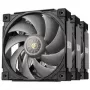 SUDOKOO Mach120 PWM Lüfter 3er-Pack, 120mm, Schwarz