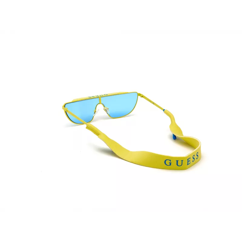 GUESS Damen Sonnenbrille GU76770039V Schwarz Grau Verlauf 140 mm