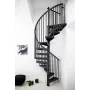 STAIRS RONDO Wendeltreppe Anthrazit 12 Stufen 269-300 cm