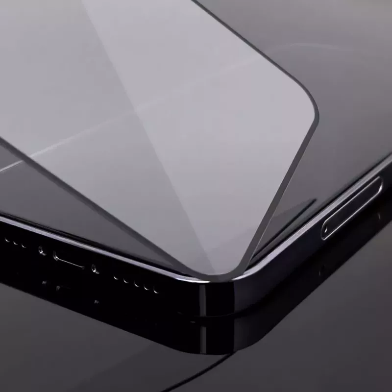 Wozinsky 2x Set Super Tough Full Glue Tempered Glass Full Screen with Frame Case Friendly für Samsung Galaxy A53 5G Schwarz
