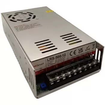 HISMART LRS-500-12 12V 40A 500W AC-DC-Netzteil