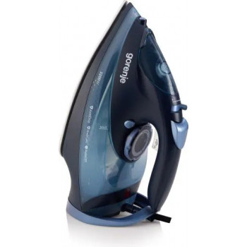 Gorenje SIH3200DB Dampfbügeleisen mit Keramiksohle, 3200 W, Blau