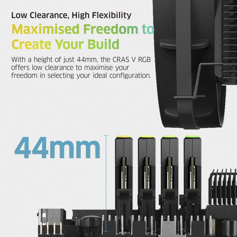 KLEVV CRAS V RGB 32GB (2x16GB) DDR5 6000MHz CL30 Arbeitsspeicher-Kit